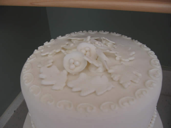 Fondant cutouts - hand made flowers