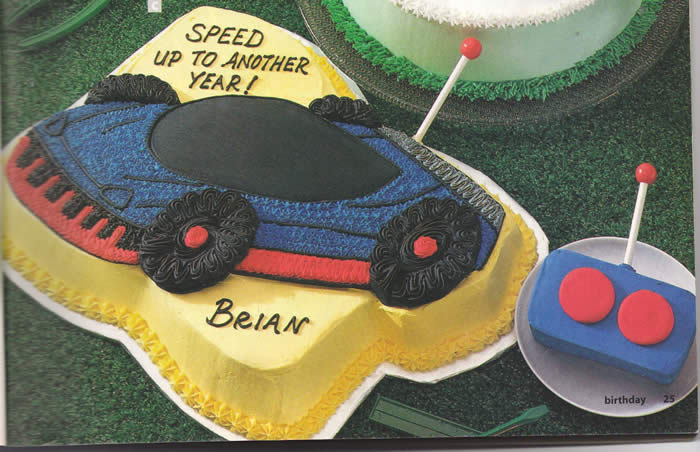 rc car cake